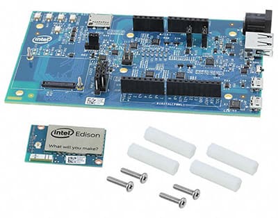 Intel Edison 開發(fā)平臺板圖片